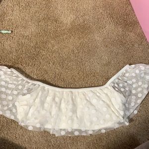 Off the Shoulder Bikini Top